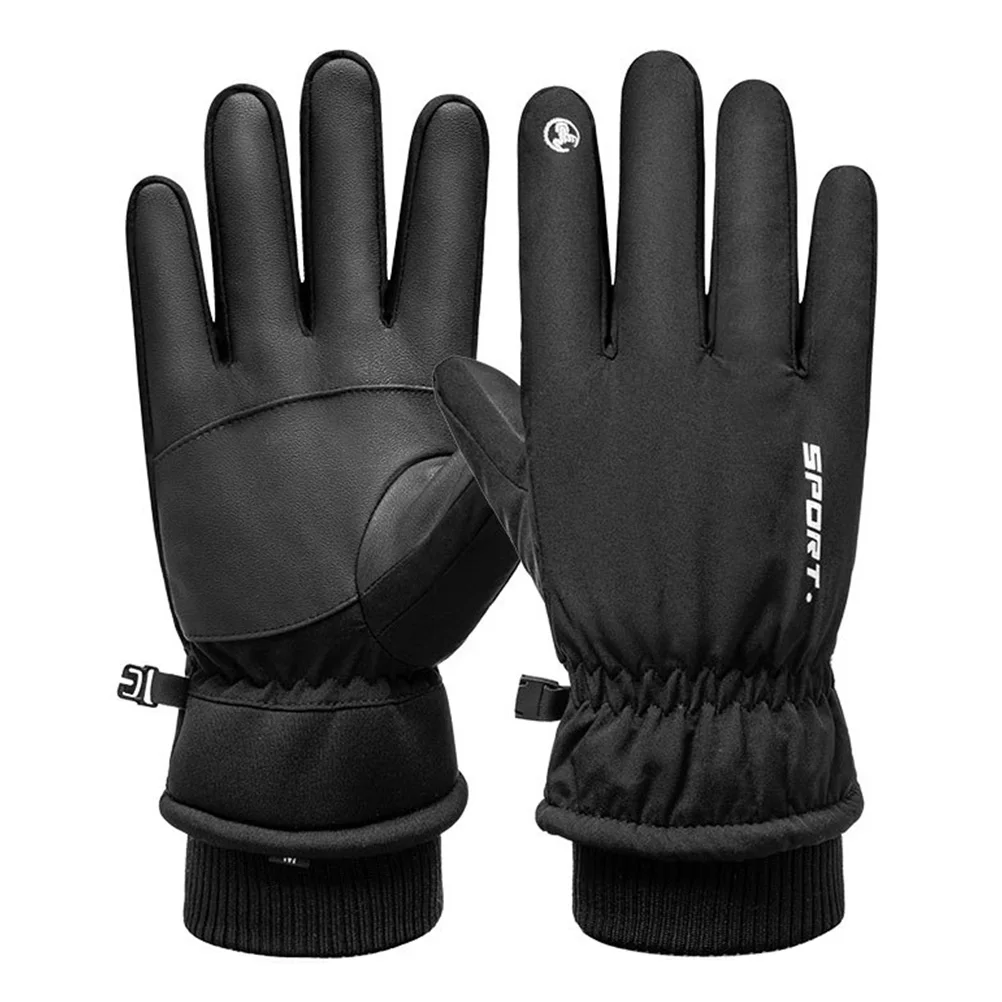 Men's Thermal Ski Gloves Waterproof Anti-Slip Warm Thickened Cotton Palm Padded Windproof Long Cuff Elastic Closure Outdoor
Men's Thermal Ski Gloves Waterproof Anti-Slip Warm Thickened Cotton Palm Padded Windproof Long Cuff Elastic Closure Outdoor
