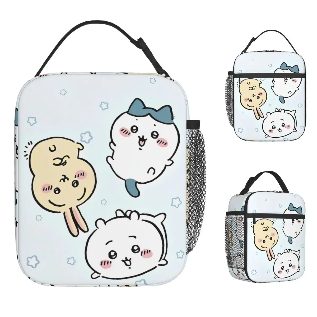 Cute Chiikawa Insulated Lunch Bag Thermal Bag Lunch Container Leakproof Tote Lunch Box Food Bag Beach Travel
Cute Chiikawa Insulated Lunch Bag Thermal Bag Lunch Container Leakproof Tote Lunch Box Food Bag Beach Travel