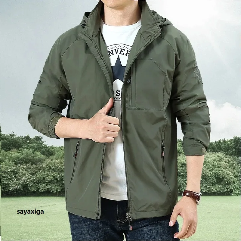 Fast Dry Mens Jacket Outdoor Casual Hooded Bomber Jacket Tactical Jacket Men Quick Dry Windbreaker Men New Jacket Outfit6x
Fast Dry Mens Jacket Outdoor Casual Hooded Bomber Jacket Tactical Jacket Men Quick Dry Windbreaker Men New Jacket Outfit6x