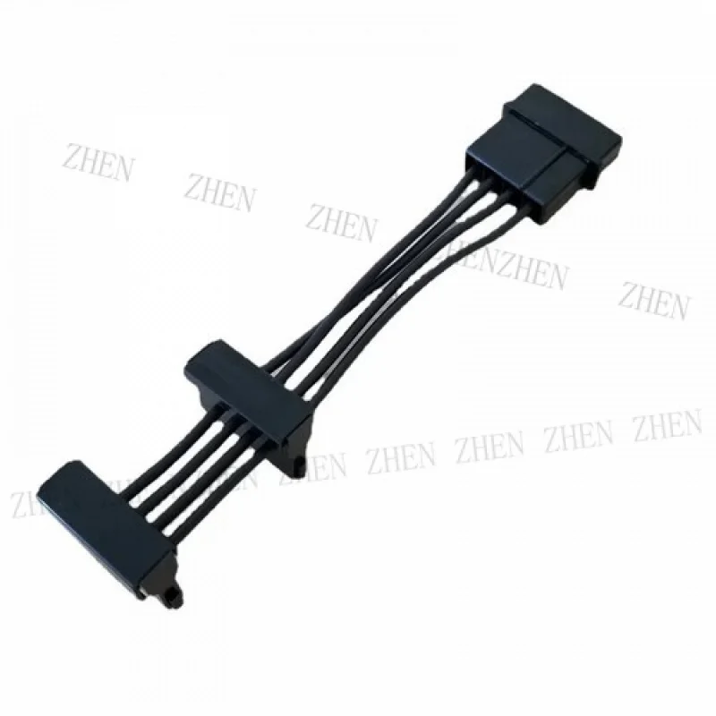 Y Y 4Pin IDE Molex to 2-Port 15Pin SATA Hard Drive HDD SSD Power Supply Cable 10cm
Y Y 4Pin IDE Molex to 2-Port 15Pin SATA Hard Drive HDD SSD Power Supply Cable 10cm