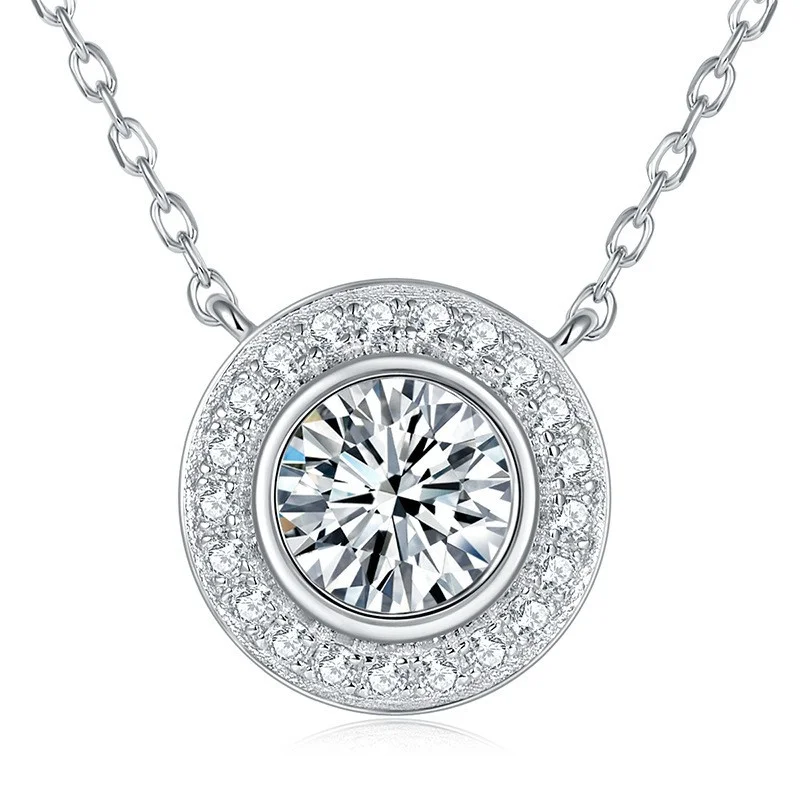 P3-0091Lefei Fashion Luxury Classic Fine Moissanite Trendy Design Round Necklaces For Charm Women s925 Silver Party Jewelry Gift
P3-0091Lefei Fashion Luxury Classic Fine Moissanite Trendy Design Round Necklaces For Charm Women s925 Silver Party Jewelry Gift