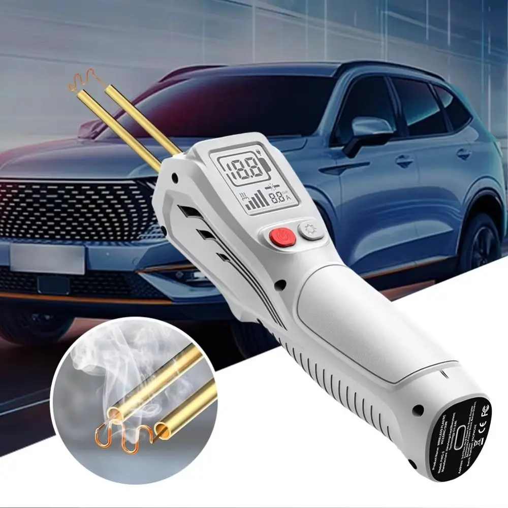 USB Rechargeable Cordless Plastic Welder Handheld Wireless LCD Digital Display Plastic Repair Welding With Hot Staples
USB Rechargeable Cordless Plastic Welder Handheld Wireless LCD Digital Display Plastic Repair Welding With Hot Staples