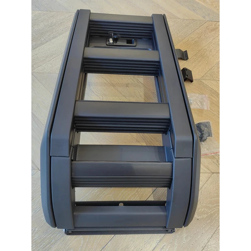 High Quality Aluminum Roof Rack Platform With Foldable Ladder MOLLE Panel Exterior Kit
High Quality Aluminum Roof Rack Platform With Foldable Ladder MOLLE Panel Exterior Kit