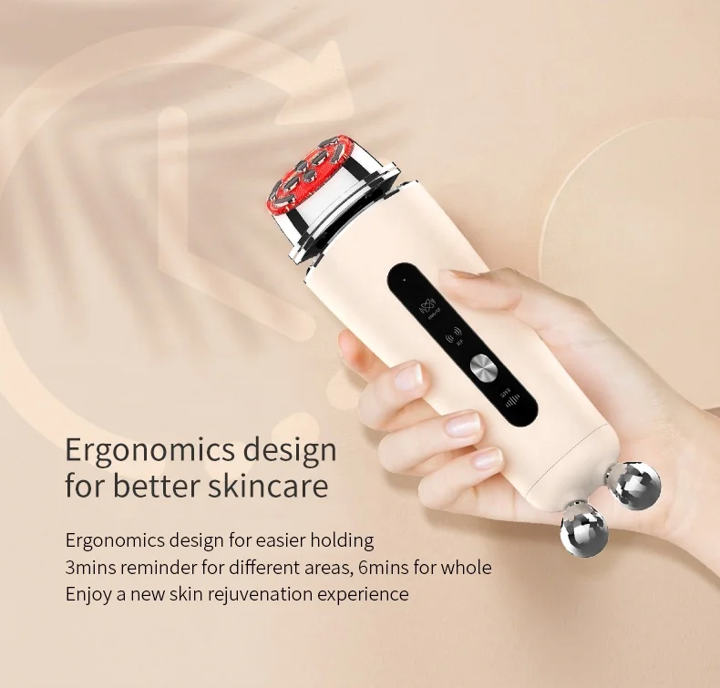 Nicemay Multifunctional Rechargeable LED Photon Therapy Rf Micro-current Anti-wrinkle Beauty Device
Nicemay Multifunctional Rechargeable LED Photon Therapy Rf Micro-current Anti-wrinkle Beauty Device