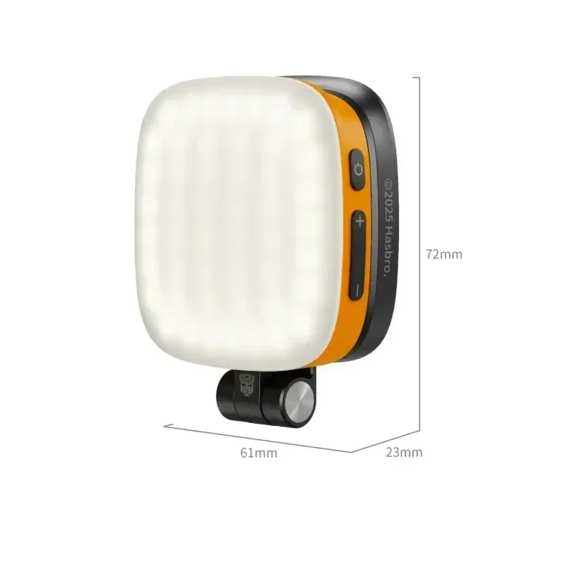 2026 For 5513 Vibe P48 Detachable Mobile Phone LED Video Light (BumbleBee Edition) Bi-Color 360 Degree Adjustable Soft Lighting
2026 For 5513 Vibe P48 Detachable Mobile Phone LED Video Light (BumbleBee Edition) Bi-Color 360 Degree Adjustable Soft Lighting