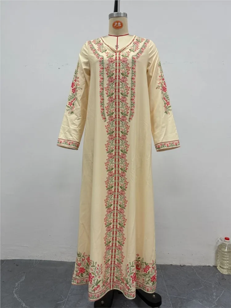 Dresses 2026 Woman Spring And Autumn Floral Print Fashion Casual Loose V-Neck Dress Long Sleeves Vestidos Simple Style Elegant
Dresses 2026 Woman Spring And Autumn Floral Print Fashion Casual Loose V-Neck Dress Long Sleeves Vestidos Simple Style Elegant