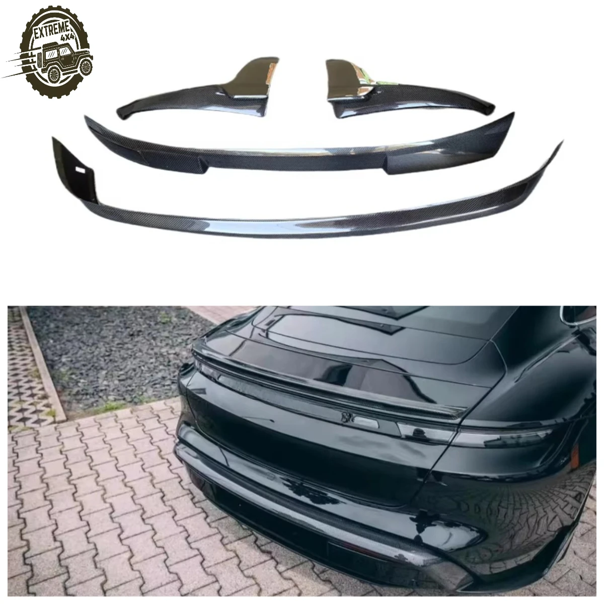 TH Style Rear Diffuser Kit for Taycan High Quality Carbon Fiber Body Parts Used for Modifying
TH Style Rear Diffuser Kit for Taycan High Quality Carbon Fiber Body Parts Used for Modifying