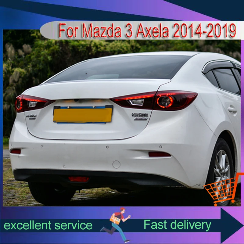 Задний Стайлинг автомобиля для Axela Mazda 3 Mazda 3 2014-2019 DRL, задние фонари в сборе, круг, дизайн, обновление заднего фонаря, аксессуары
Задний Стайлинг автомобиля для Axela Mazda 3 Mazda 3 2014-2019 DRL, задние фонари в сборе, круг, дизайн, обновление заднего фонаря, аксессуары