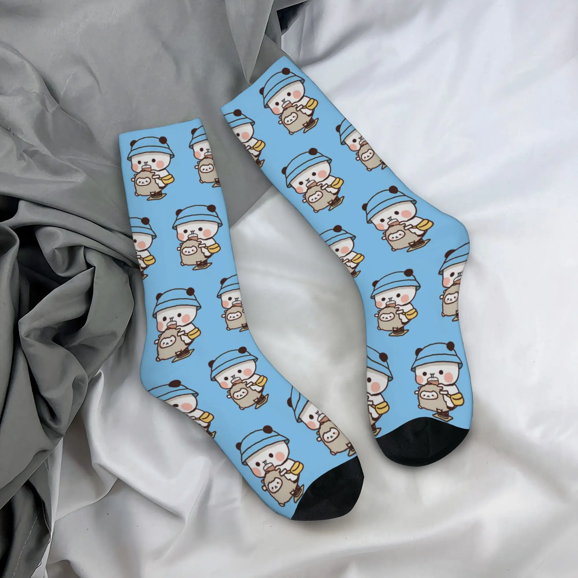 Winter Warm Harajuku Women Men Bubu Dudu Enjoying a Drink Socks Cute Panda Bear Breathable Soccer Socks
Winter Warm Harajuku Women Men Bubu Dudu Enjoying a Drink Socks Cute Panda Bear Breathable Soccer Socks