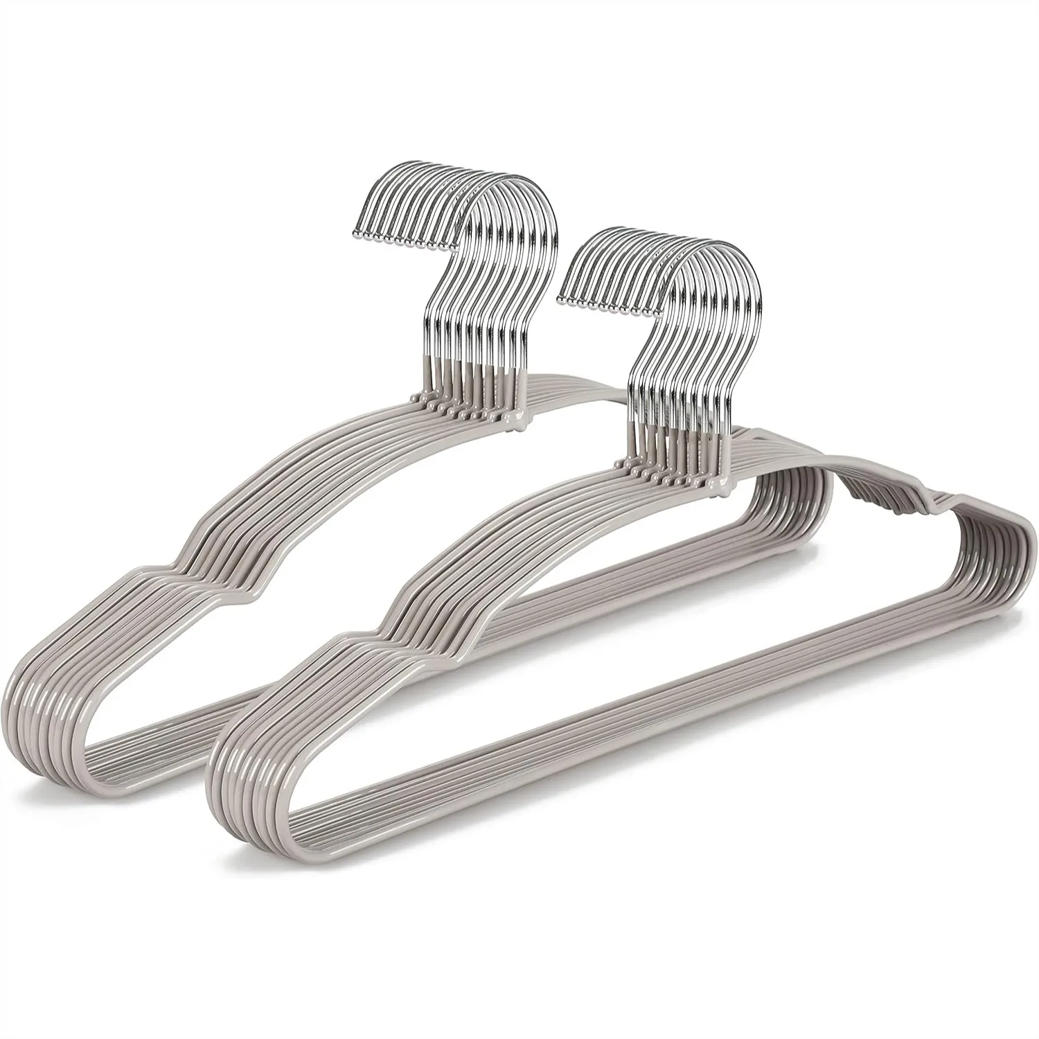 Metal Hangers 20 Pack, Non Slip Rubber Coated Wire Hangers for Clothes, Space Saving Heavy Duty for Coat Shirt Dress Pants
Metal Hangers 20 Pack, Non Slip Rubber Coated Wire Hangers for Clothes, Space Saving Heavy Duty for Coat Shirt Dress Pants