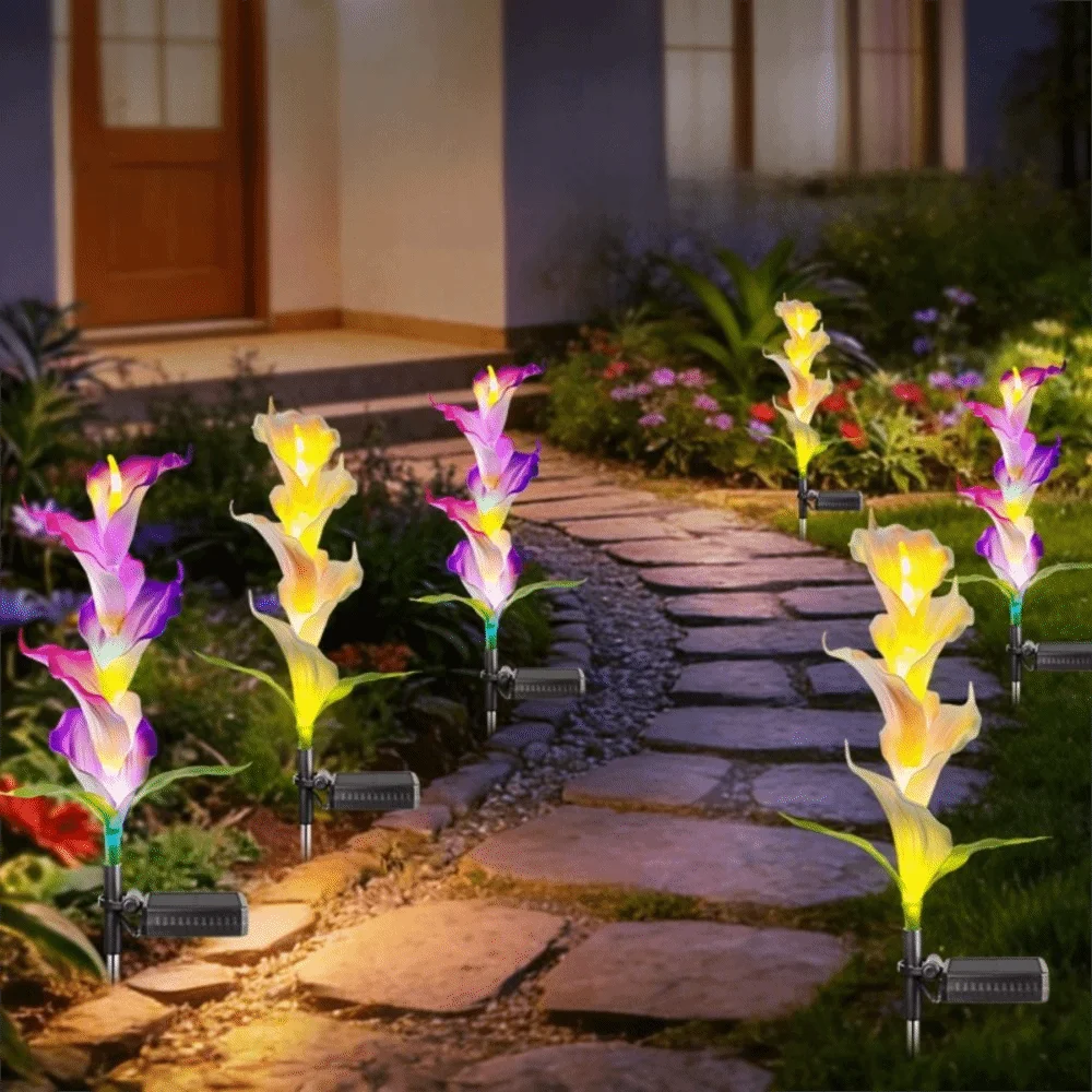 2pcs Colorful LED Solar Garden Light Waterproof High-Efficiency Solar Panels Outdoor Landscape Lighting for 1.2V/AA/600mAh
2pcs Colorful LED Solar Garden Light Waterproof High-Efficiency Solar Panels Outdoor Landscape Lighting for 1.2V/AA/600mAh