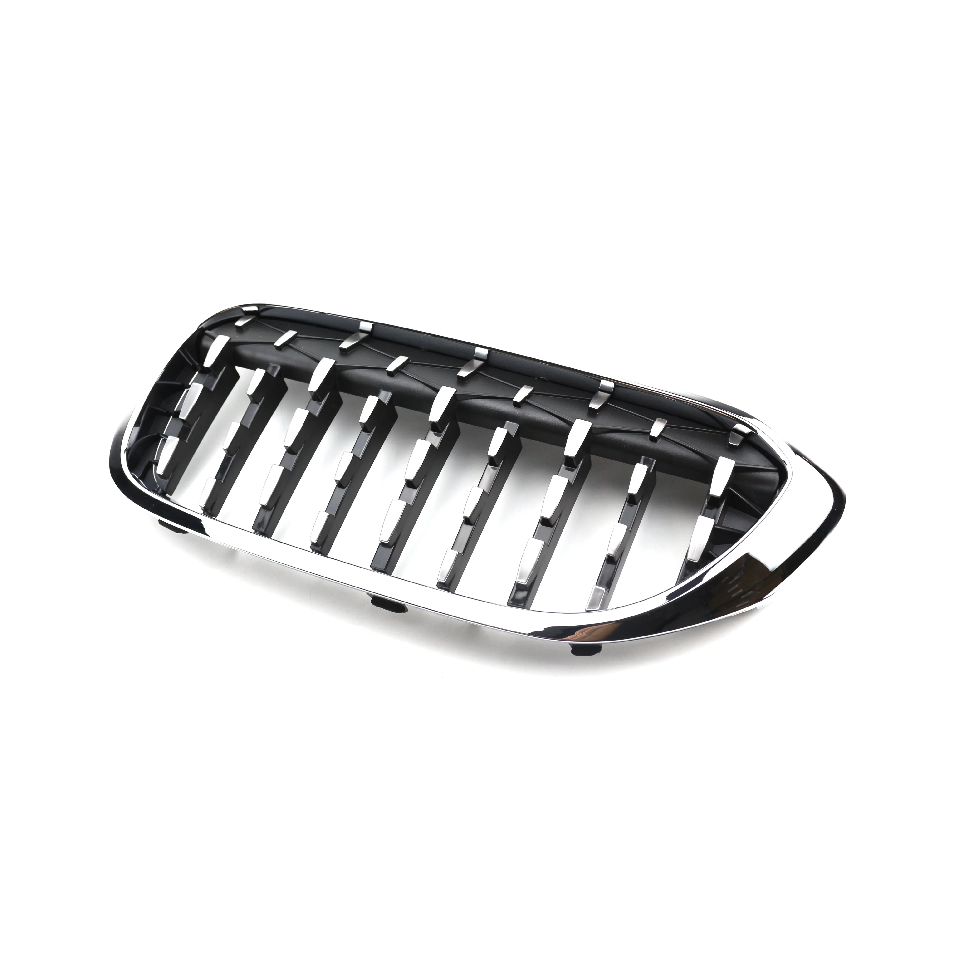 Good Material Single Line Chrome Rim And Silvery Meteor Car Fin Front Grille For bmw grill 5 Series G30
Good Material Single Line Chrome Rim And Silvery Meteor Car Fin Front Grille For bmw grill 5 Series G30