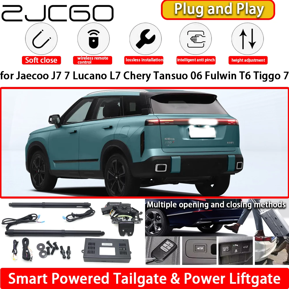for Jaecoo J7 7 Lucano L7 Chery Tansuo 06 Fulwin T6 Tiggo 7 Automatic Electric Powered Tailgate Power Liftgate Tail Gate Lift
for Jaecoo J7 7 Lucano L7 Chery Tansuo 06 Fulwin T6 Tiggo 7 Automatic Electric Powered Tailgate Power Liftgate Tail Gate Lift