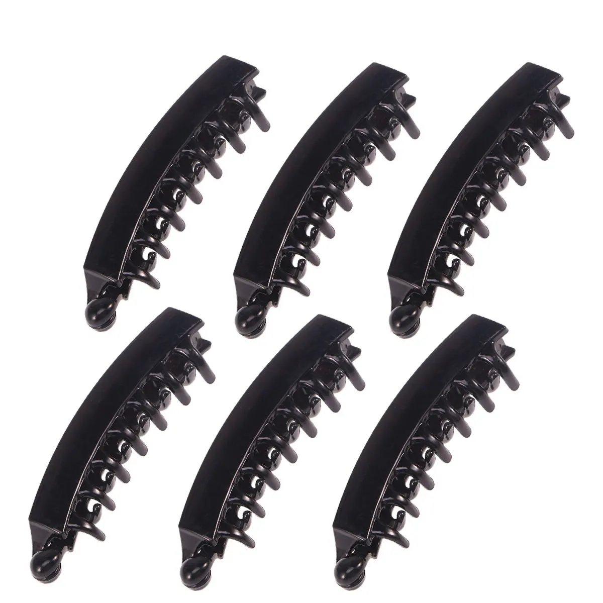6Pcs Banana Hair Clip Ponytail Holder for Women Fast Secure Styling Smooth Shiny Finish Long Fine Hair Claw Clip
6Pcs Banana Hair Clip Ponytail Holder for Women Fast Secure Styling Smooth Shiny Finish Long Fine Hair Claw Clip
