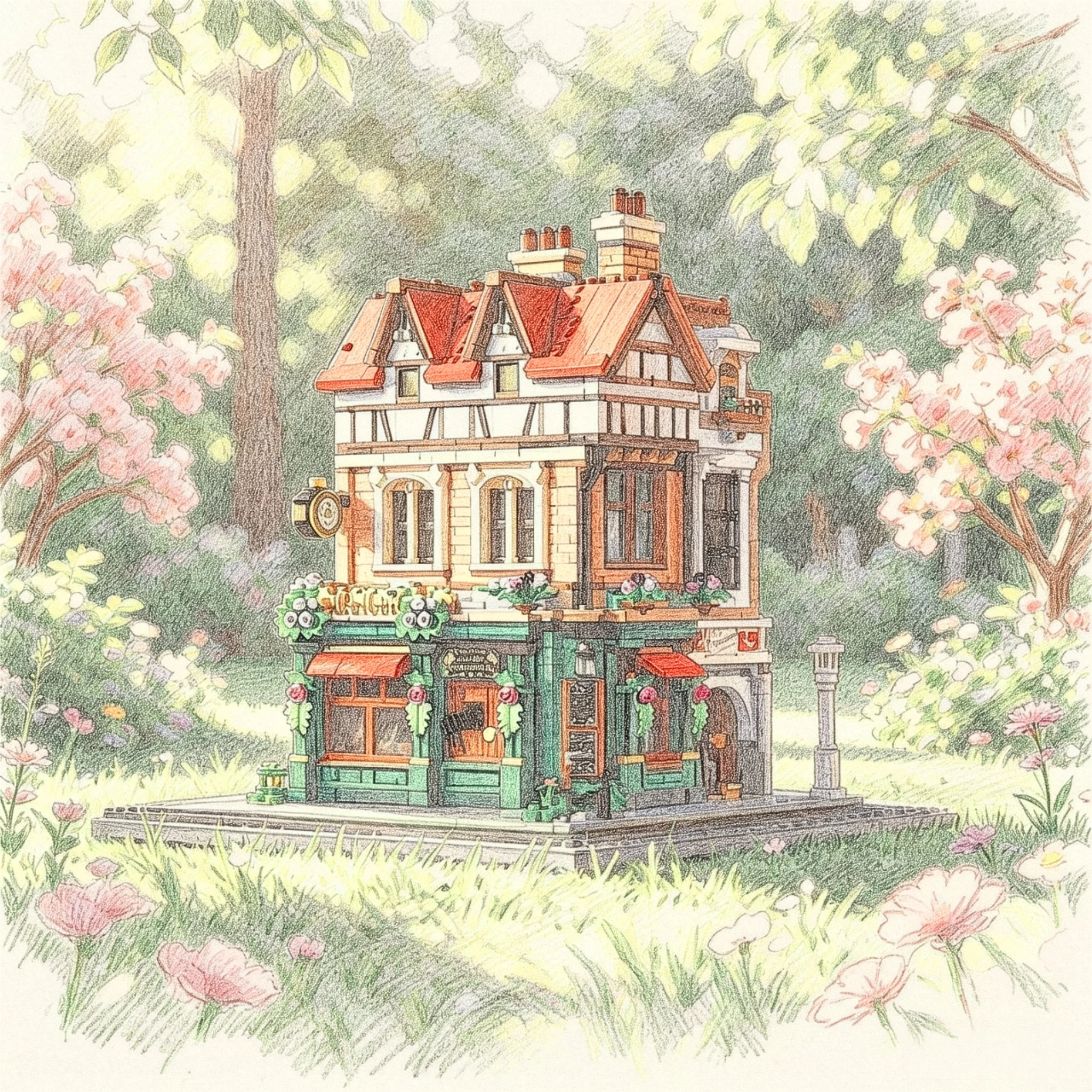 2026 new building corner birthday assembly building blocks British street bricks educational toys for men and women
2026 new building corner birthday assembly building blocks British street bricks educational toys for men and women