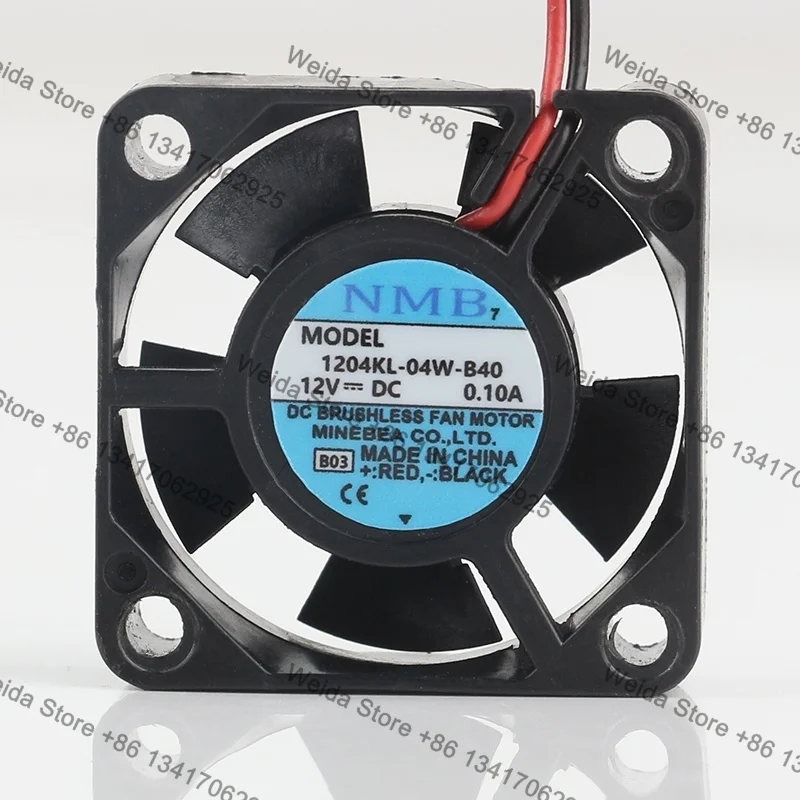 Cooling fan 3CM New NMB 30X30X10MM DC12V 0.10A AC EC 3010 Micro ultra-thin silent inverter Three wire 1204KL-04W-B40
Cooling fan 3CM New NMB 30X30X10MM DC12V 0.10A AC EC 3010 Micro ultra-thin silent inverter Three wire 1204KL-04W-B40