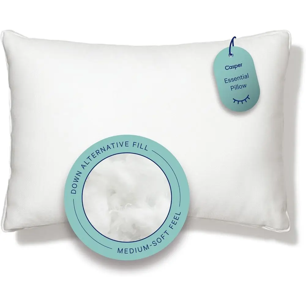 Sleep ential Pillow, Stand Size – Medium Sot eel, Down-Alternative ill, Supports Side, Back & Stoh Sleepers
Sleep ential Pillow, Stand Size – Medium Sot eel, Down-Alternative ill, Supports Side, Back & Stoh Sleepers