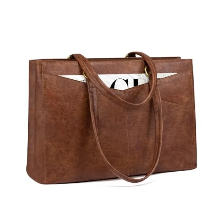 Laptop Bag for Women, Laptop Tote Bag for Women, Vtage Leather Work Tote Bags Computer Teacher Bag, Waterproof Busess Office Br
Laptop Bag for Women, Laptop Tote Bag for Women, Vtage Leather Work Tote Bags Computer Teacher Bag, Waterproof Busess Office Br