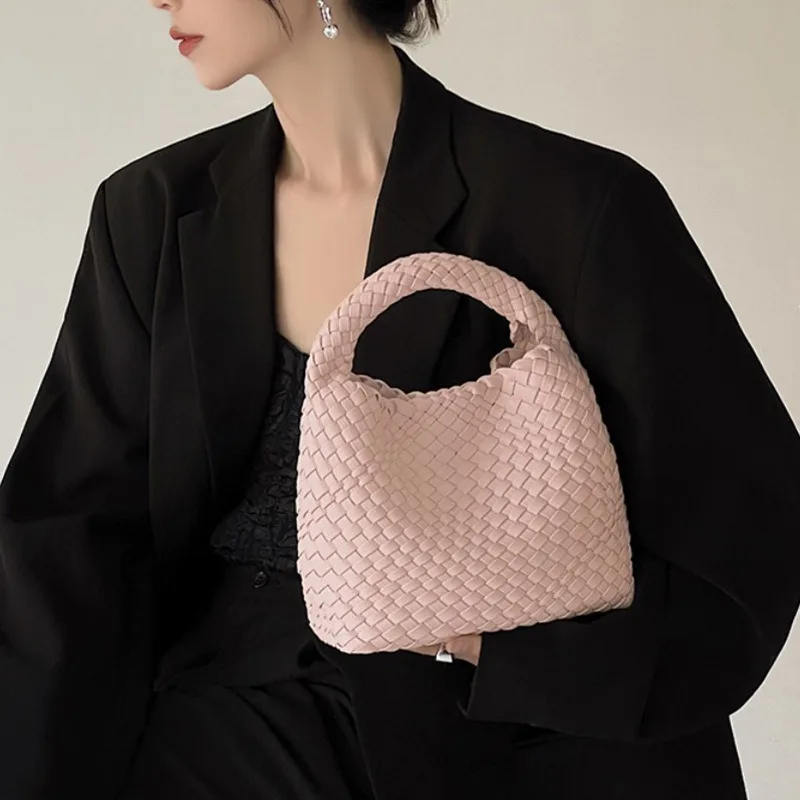 High-end hand-woven bag, 2025 new model, niche design, hand-held vegetable basket, mother and child tote bag, handbag bag
High-end hand-woven bag, 2025 new model, niche design, hand-held vegetable basket, mother and child tote bag, handbag bag