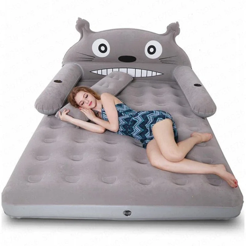 Fun cartoon-themed inflatable mattress, air cushion tatami sofa, single or double bed, thick household ground bed for comfort.
Fun cartoon-themed inflatable mattress, air cushion tatami sofa, single or double bed, thick household ground bed for comfort.