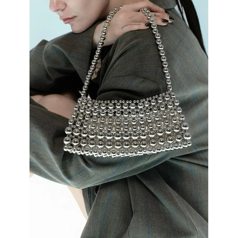 Pearl Embellished Oversized Tote Bag, Shoulder Underarm Bag, Elegant Pearl Bag
Pearl Embellished Oversized Tote Bag, Shoulder Underarm Bag, Elegant Pearl Bag