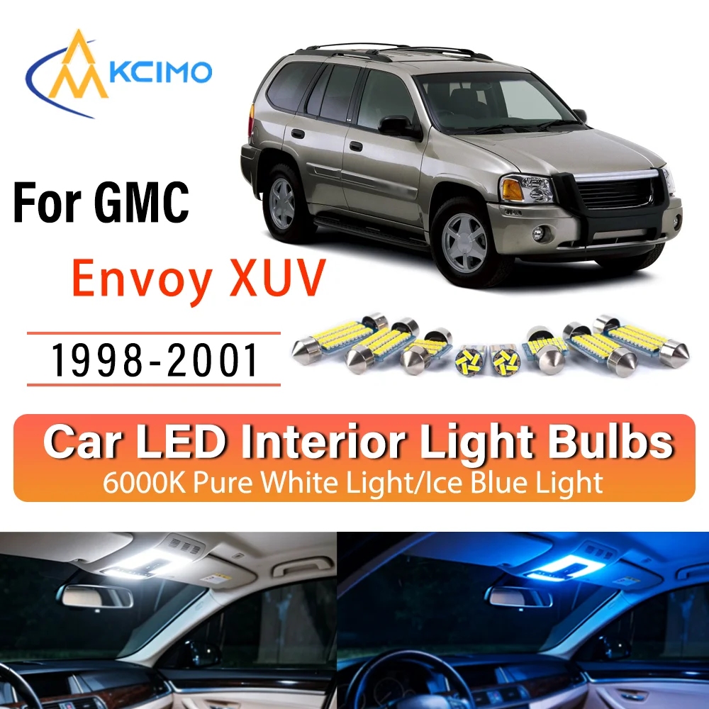 For GMC Envoy XUV 1998-2001 Plug & Play Persistent Glow LED Interior Light Kit Replacement Dome Map Trunk Cabin Lamps Upgrade
For GMC Envoy XUV 1998-2001 Plug & Play Persistent Glow LED Interior Light Kit Replacement Dome Map Trunk Cabin Lamps Upgrade