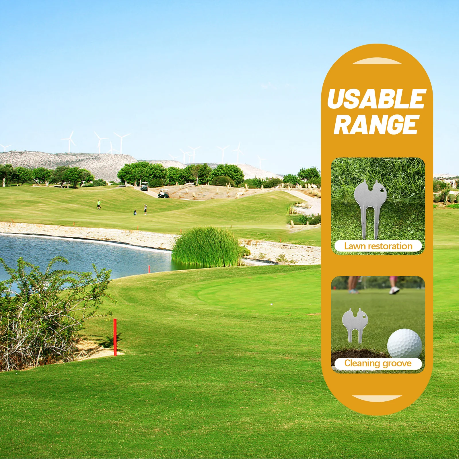 6Pcs Portable Golf Divot Tool Compact Metal Divot Fork for Outdoor Lawn Repair Premium Golf Accessory Set Golfs Fork
6Pcs Portable Golf Divot Tool Compact Metal Divot Fork for Outdoor Lawn Repair Premium Golf Accessory Set Golfs Fork