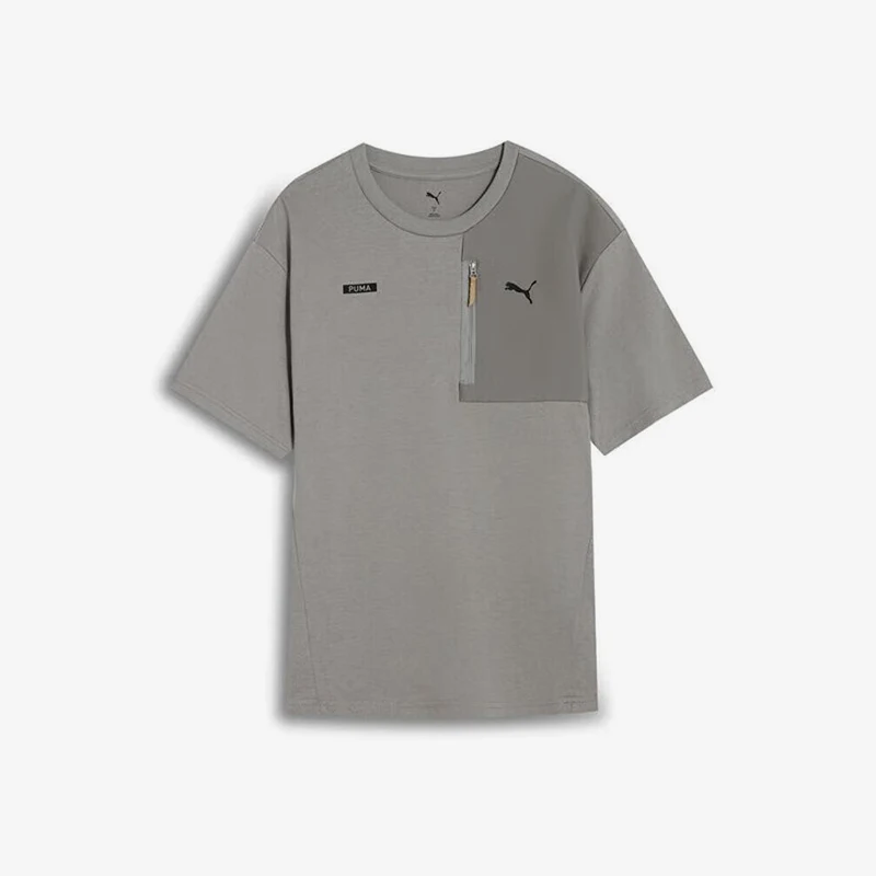 PUMA Authentic Summer Men's Fashion Zipper Round Neck Retro Short Sleeve T-Shirt 681262-62
PUMA Authentic Summer Men's Fashion Zipper Round Neck Retro Short Sleeve T-Shirt 681262-62