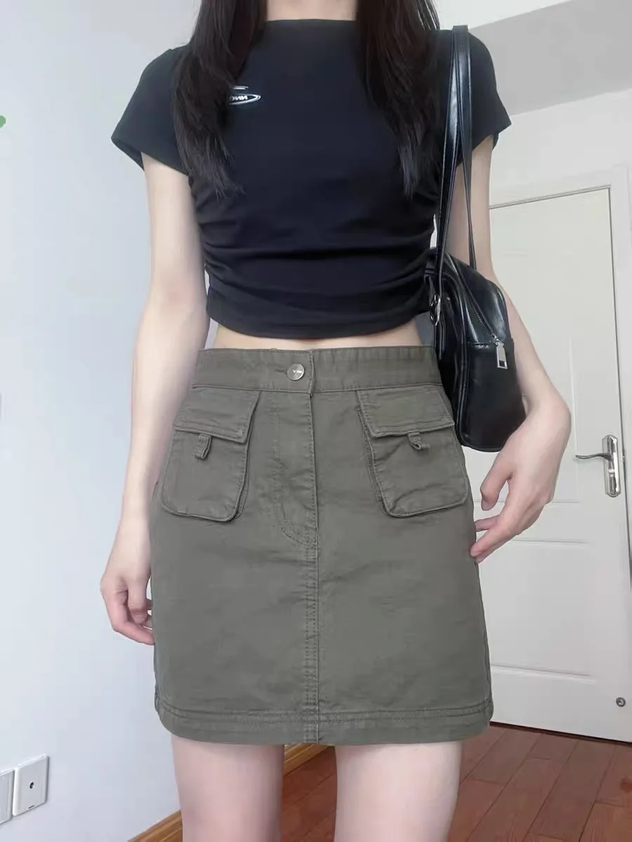 Women's Spring Summer Fashion Versatile New Solid Color Pocket Zipper Vintage Style High Waist Slim Wrap Hip Thin Denim Skirt
Women's Spring Summer Fashion Versatile New Solid Color Pocket Zipper Vintage Style High Waist Slim Wrap Hip Thin Denim Skirt