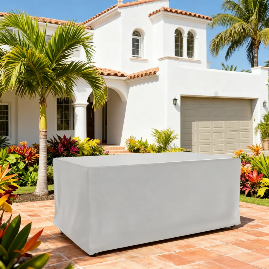 Outdoor garden furniture dust cover, 78.74inx78.74x33.46in, 210D material, suitable for outdoor garden courtyard sofa chair cove
Outdoor garden furniture dust cover, 78.74inx78.74x33.46in, 210D material, suitable for outdoor garden courtyard sofa chair cove