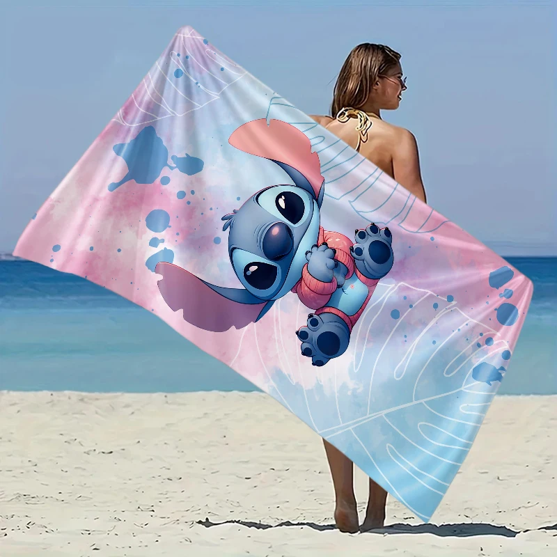 Disney Stitch Beach Towel Ultra-Fine Fiber Lightweight & Quick-Dry for Hawaii Beach Party Easter Travel Swimming Quickdry Fabric
Disney Stitch Beach Towel Ultra-Fine Fiber Lightweight & Quick-Dry for Hawaii Beach Party Easter Travel Swimming Quickdry Fabric