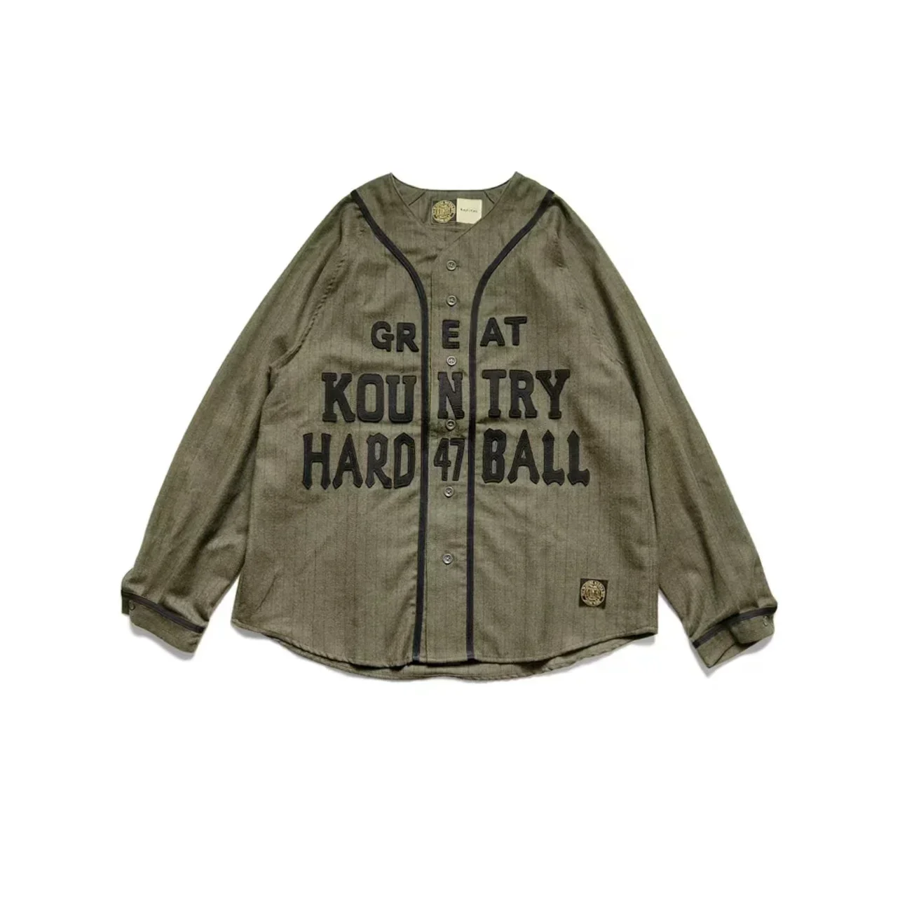 23SS KAPITAL Hirata Hiroshi Japanese Wool Blend Custom Woven Striped Letter Shirt Jacket Men New 
23SS KAPITAL Hirata Hiroshi Japanese Wool Blend Custom Woven Striped Letter Shirt Jacket Men New