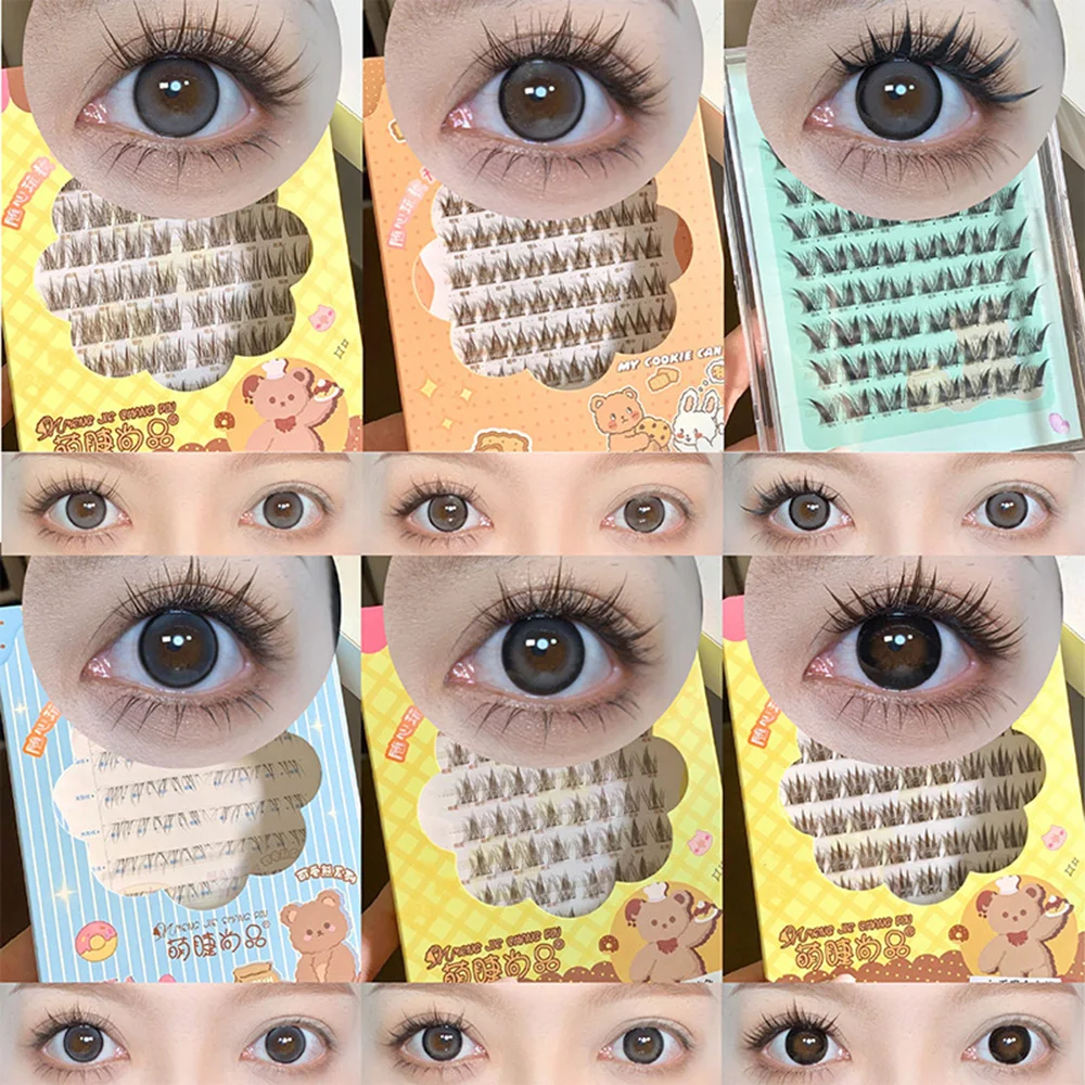 Cute Bear Cashmere Volume False Eyelashes Natural Manga Fairy Fake Eyelash Single Cluster Lashes Sweet Girl Eye Makeup
Cute Bear Cashmere Volume False Eyelashes Natural Manga Fairy Fake Eyelash Single Cluster Lashes Sweet Girl Eye Makeup