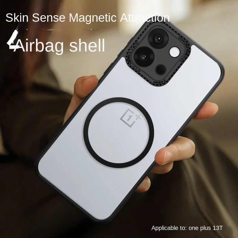 For OnePlus 13T Skin Feeling Magnetic Feel Lens Full Package Drop Resistant and Wear-resistant Phone Case
For OnePlus 13T Skin Feeling Magnetic Feel Lens Full Package Drop Resistant and Wear-resistant Phone Case