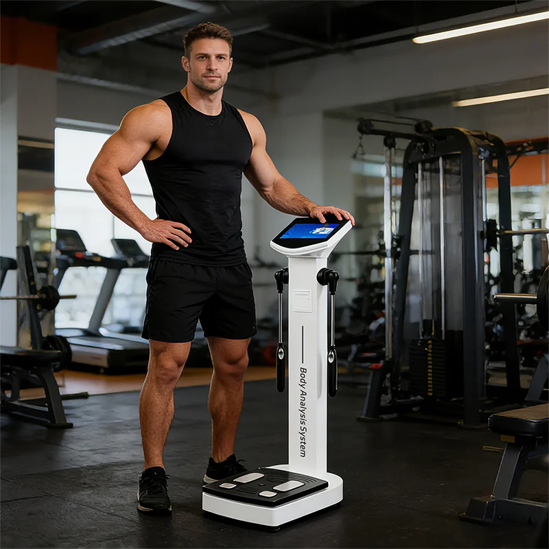 Gym Health Analyzer Measure Fat and Muscular Composition
Gym Health Analyzer Measure Fat and Muscular Composition