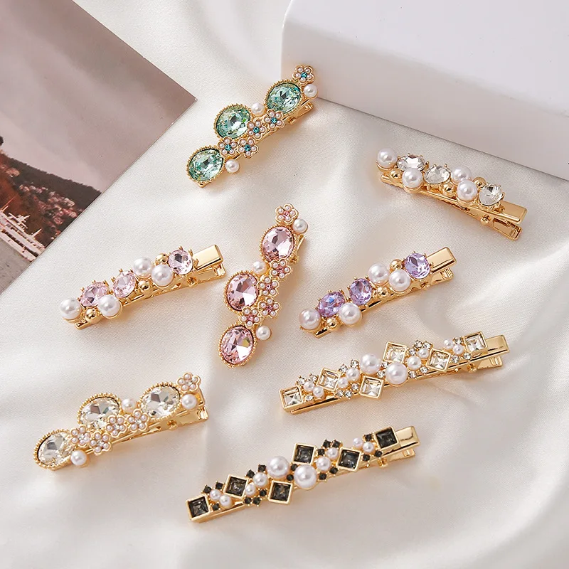 1 PCS Crystal Flower Hair Clips Oval Rhinestone Simple Fashion Duckbill Clip for Women Square Colorful Decor Sturdy
1 PCS Crystal Flower Hair Clips Oval Rhinestone Simple Fashion Duckbill Clip for Women Square Colorful Decor Sturdy