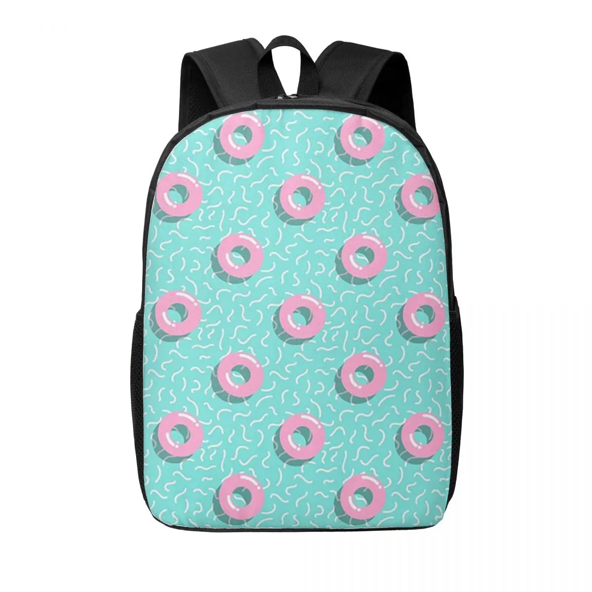 Memphis Polka Hoops Woman Backpacks Boys Girls Bookbag Waterproof Students School Bags Portability Laptop Rucksack Shoulder Bag
Memphis Polka Hoops Woman Backpacks Boys Girls Bookbag Waterproof Students School Bags Portability Laptop Rucksack Shoulder Bag