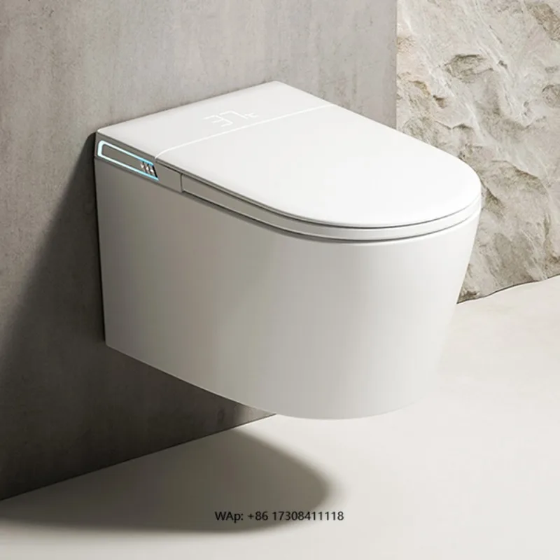 Fully Automatic Ceramic Smart Wall-Mounted Siphonic Hanging Suspended for Home Use Remote Control Integrated
Fully Automatic Ceramic Smart Wall-Mounted Siphonic Hanging Suspended for Home Use Remote Control Integrated