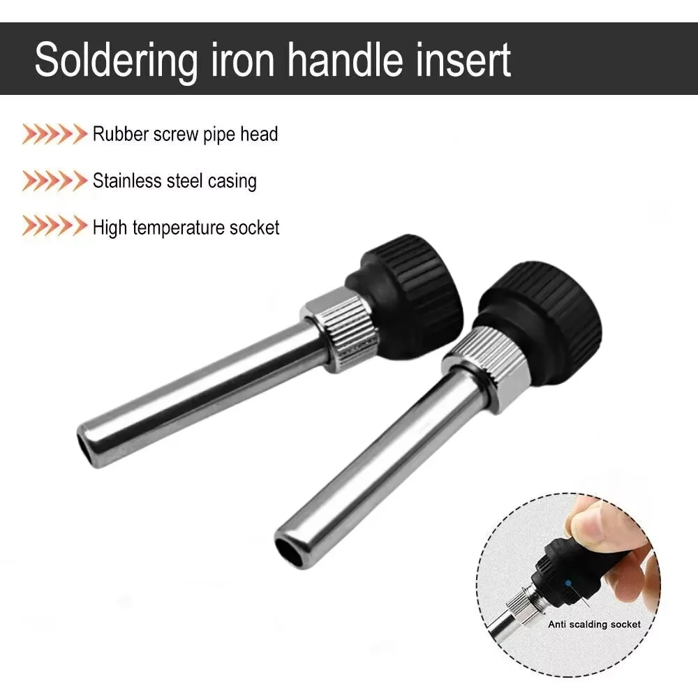 2pcs Universal Soldering Station Iron Handle Parts Shell Inner Heat Type Sleeve Tube for 936 938 969 Soldering Station
2pcs Universal Soldering Station Iron Handle Parts Shell Inner Heat Type Sleeve Tube for 936 938 969 Soldering Station