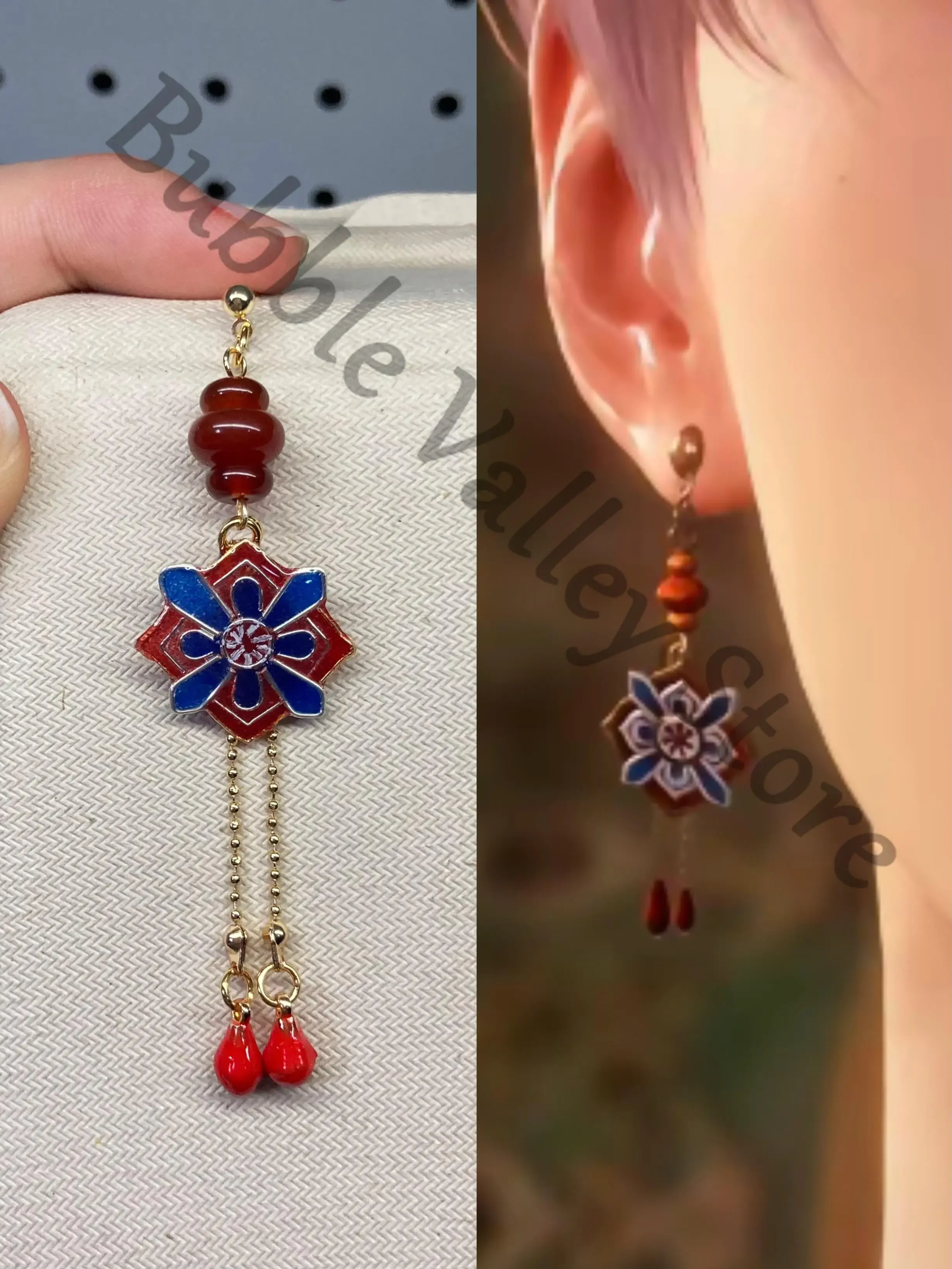 Anime Love and Deepspace Rafayel Cosplay Beaded Fringe Earring Cartoon Earrings Eardrop Ear Stud Ears Clip Garniture Xmas Gift
Anime Love and Deepspace Rafayel Cosplay Beaded Fringe Earring Cartoon Earrings Eardrop Ear Stud Ears Clip Garniture Xmas Gift