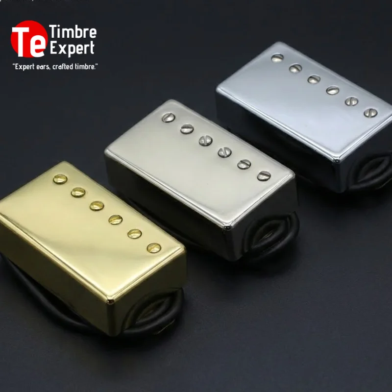 TimbreExpert Humbucker Pickup Set Alnico 5 (Neck 7.6K+Bridge 8.8K) Nickel Silver Cover 4-Conductor Wax Potted for Les Paul/SG
TimbreExpert Humbucker Pickup Set Alnico 5 (Neck 7.6K+Bridge 8.8K) Nickel Silver Cover 4-Conductor Wax Potted for Les Paul/SG