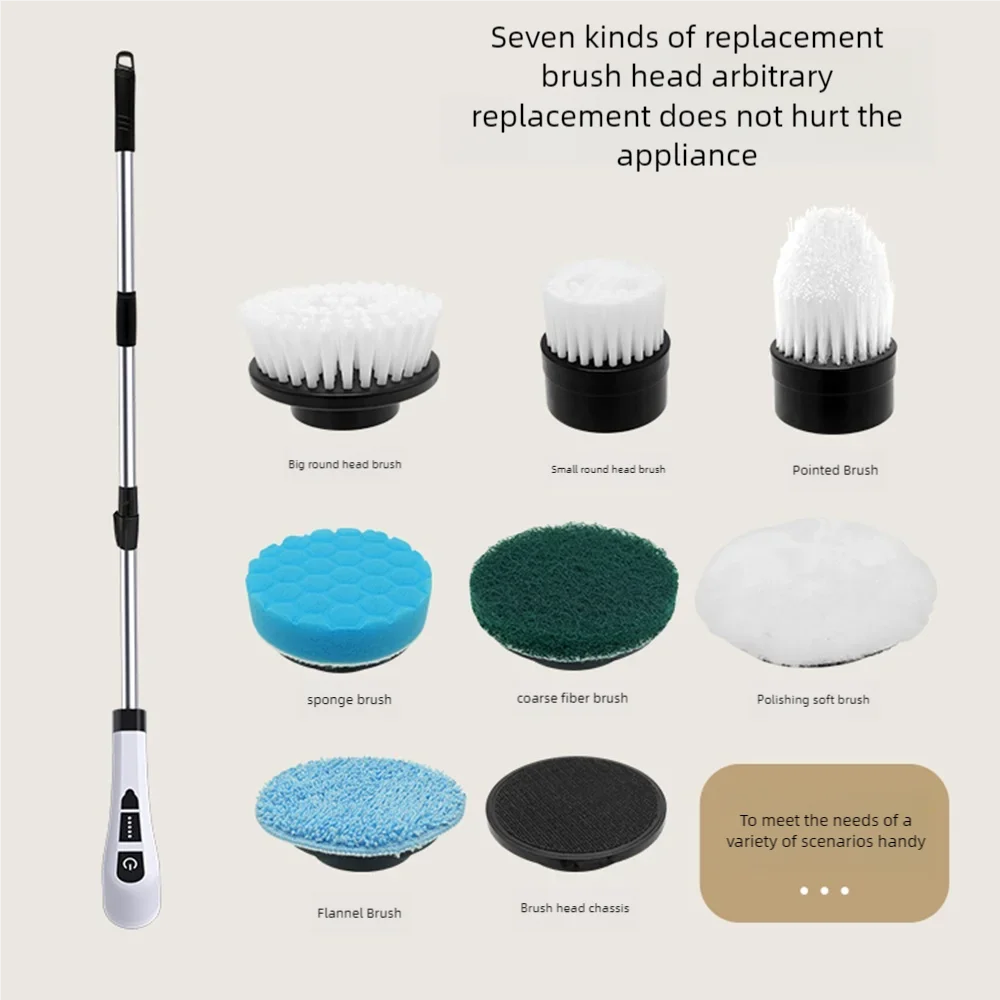 Toilet Bathroom Cleaning Automatic Solar System Household Items Cleaning Hard-Bristled Gap Appliance Battery-Powered Electric Brush
Toilet Bathroom Cleaning Automatic Solar System Household Items Cleaning Hard-Bristled Gap Appliance Battery-Powered Electric Brush