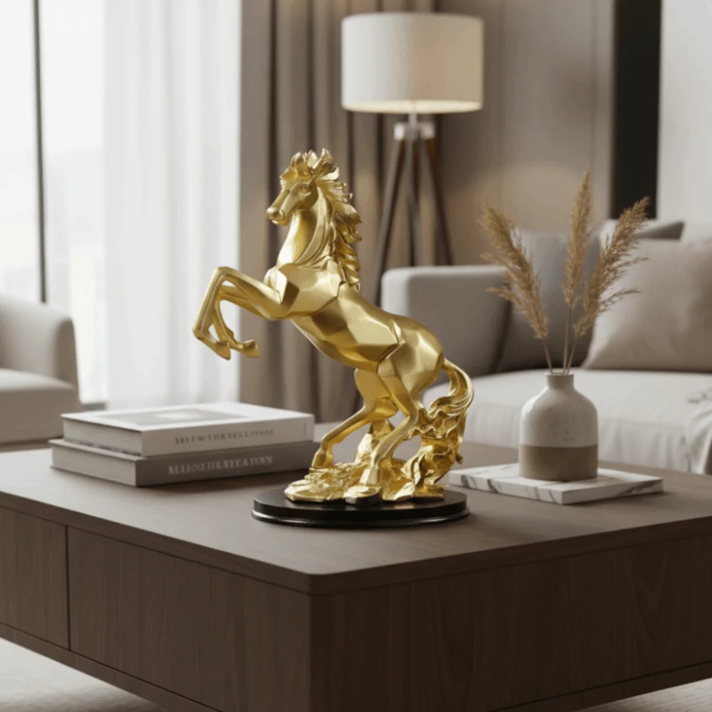 Desktop Ornament Art Horse Ornament Handicraft Creative Horse Statue Modern Minimalist Animal Sculpture Office
Desktop Ornament Art Horse Ornament Handicraft Creative Horse Statue Modern Minimalist Animal Sculpture Office