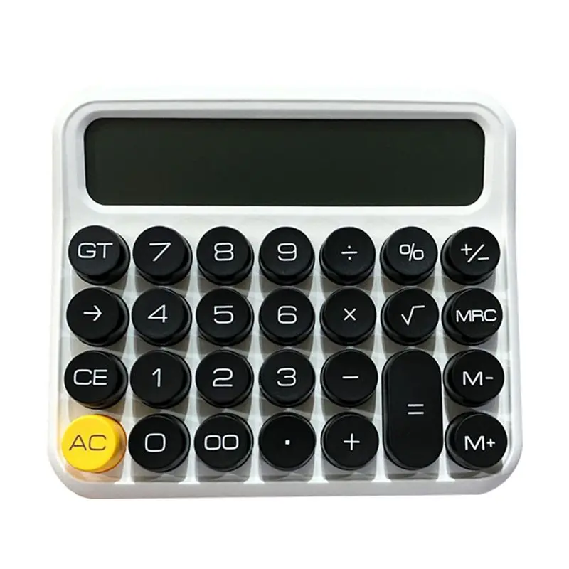 AB30 12 Digits Square Calculator Stationery Big Lcd Screen Office Calculator School Dual Portable White
AB30 12 Digits Square Calculator Stationery Big Lcd Screen Office Calculator School Dual Portable White