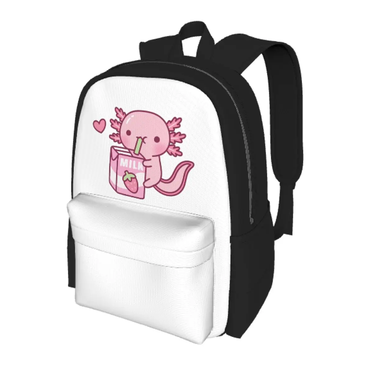 Cute Axolotl Loves Strawberry Milk Doodle Student Backpack School Bag Hiking Travel Daypack for Boys Girls Bookbag Shoulder Bags
Cute Axolotl Loves Strawberry Milk Doodle Student Backpack School Bag Hiking Travel Daypack for Boys Girls Bookbag Shoulder Bags