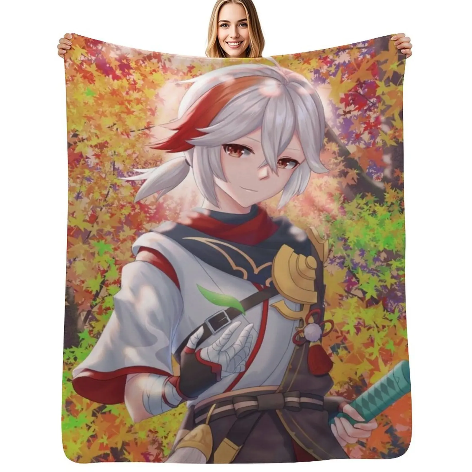 Kaedehara Kazuha Throw Blanket Soft Warm Blanket Gift for Men Women Adults
Kaedehara Kazuha Throw Blanket Soft Warm Blanket Gift for Men Women Adults
