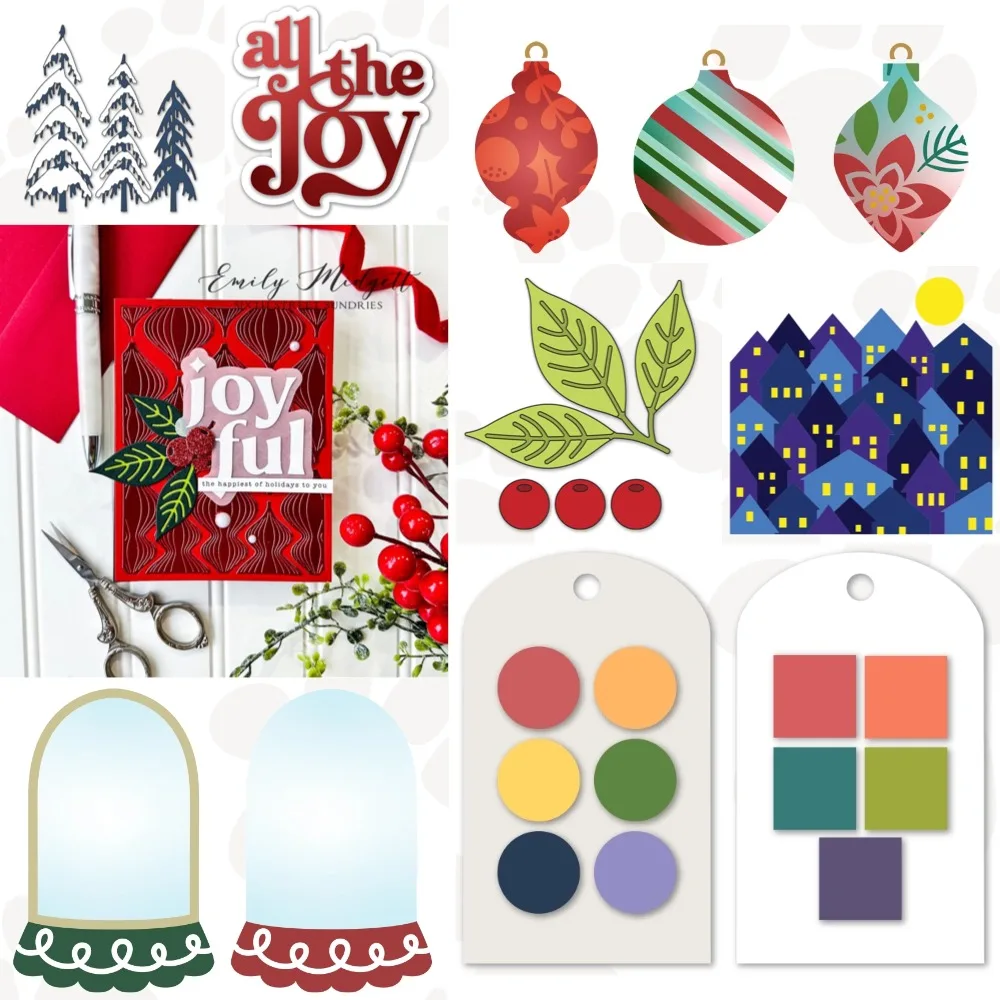 2025 Christmas Metal Cutting Dies New Arrival DIY Molds Scrapbooking Paper Making Die Cuts Crafts Template Handmade Decoration
2025 Christmas Metal Cutting Dies New Arrival DIY Molds Scrapbooking Paper Making Die Cuts Crafts Template Handmade Decoration