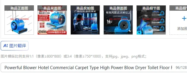 Powerful Blower Hotel Commercial Carpet Type High Power Blow Dryer Toilet Floor Floor Hair Dryer
Powerful Blower Hotel Commercial Carpet Type High Power Blow Dryer Toilet Floor Floor Hair Dryer