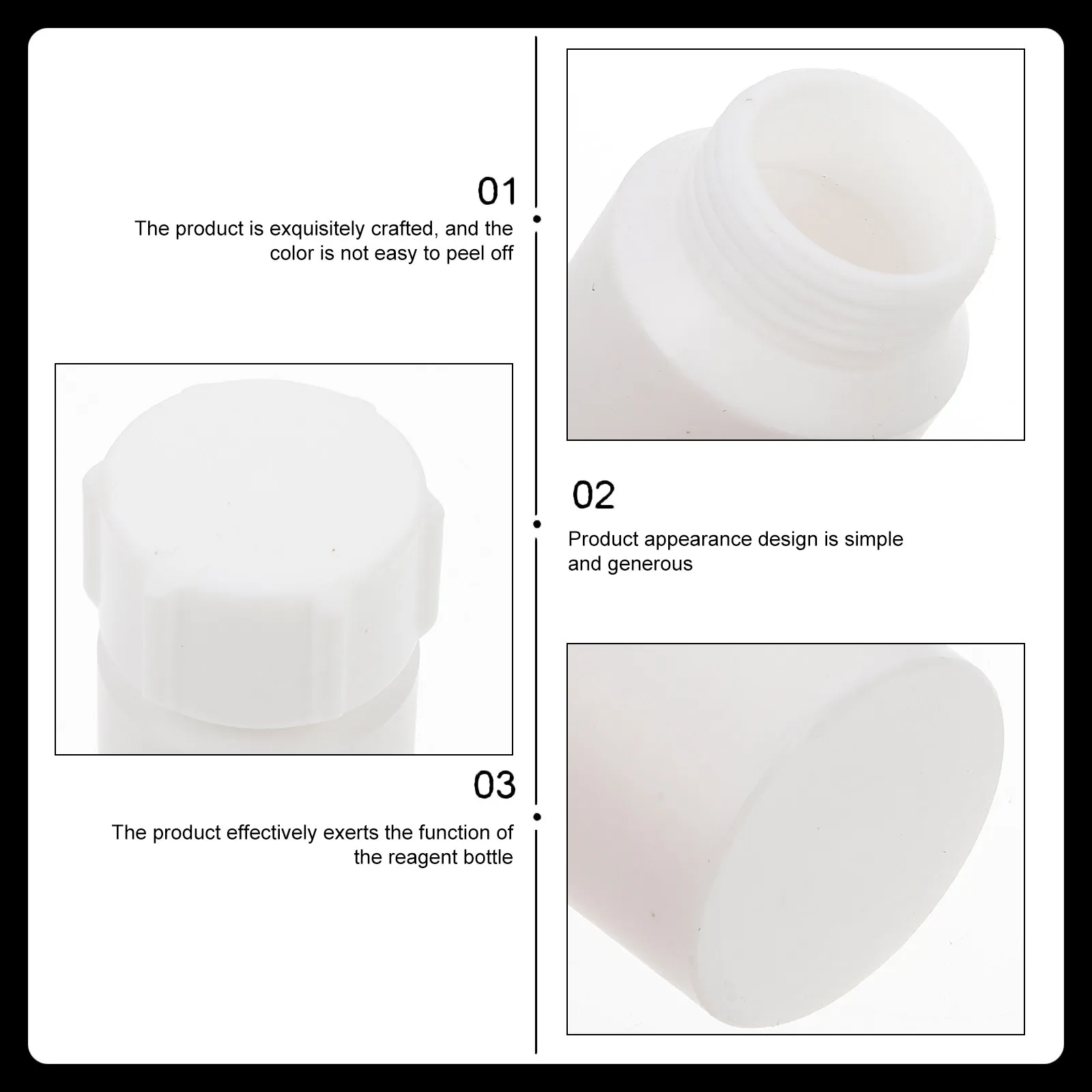Ptfe Reagent Bottle 25Ml Lightweight Small Laboratory Experiment Bottle Useful Reagent Container for Laboratory Use
Ptfe Reagent Bottle 25Ml Lightweight Small Laboratory Experiment Bottle Useful Reagent Container for Laboratory Use