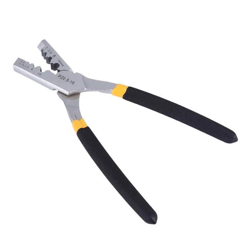 PZ 0.5-16 Germany Style Small Crimping Pliers For Cable End Sleeves Special Tube Terminals Clamp Hand Tools
PZ 0.5-16 Germany Style Small Crimping Pliers For Cable End Sleeves Special Tube Terminals Clamp Hand Tools